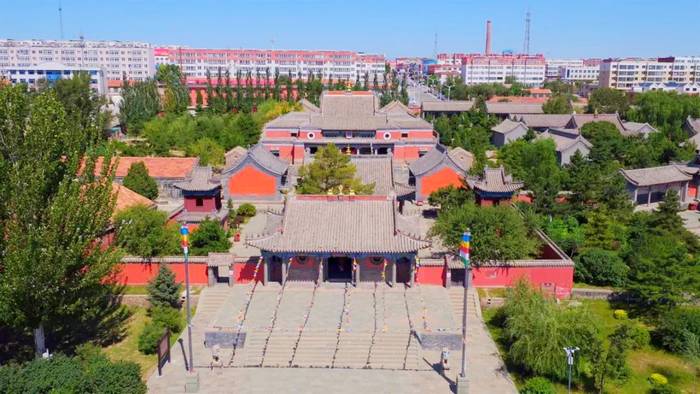 库伦旗寿因寺