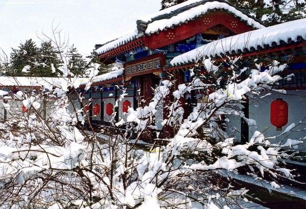 喀喇沁亲王府后花园