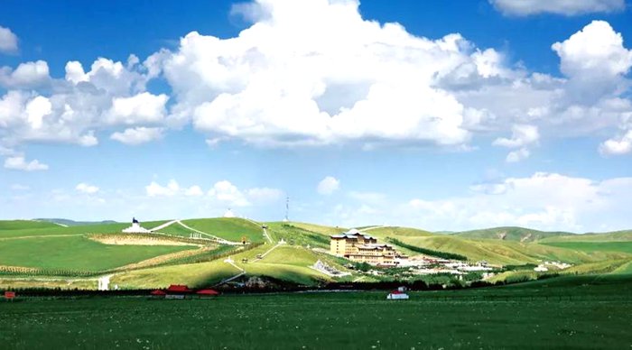 乌兰五台景区远景