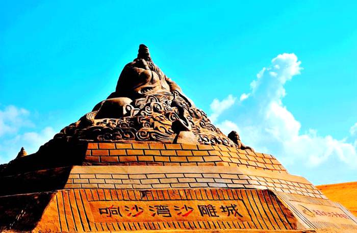 响沙湾沙雕城