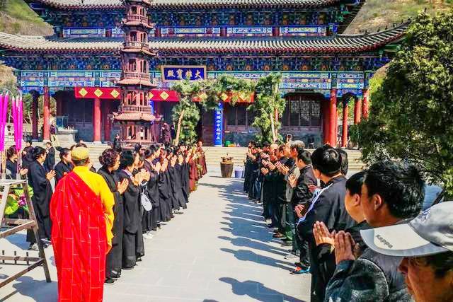青龙寺法会