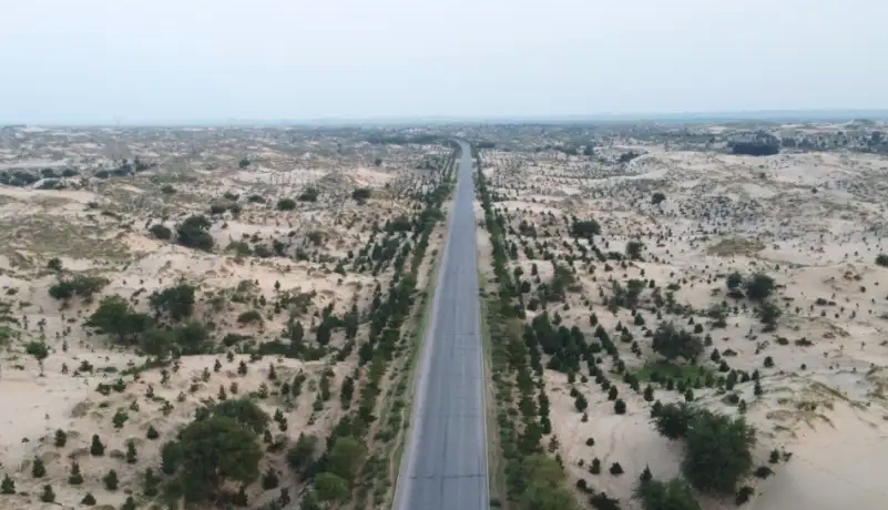 额勒顺镇通库公路