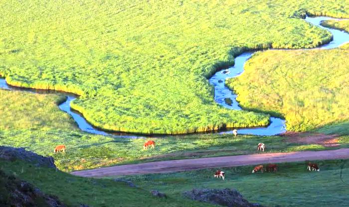 美丽的扎木钦河 美丽的扎木钦河