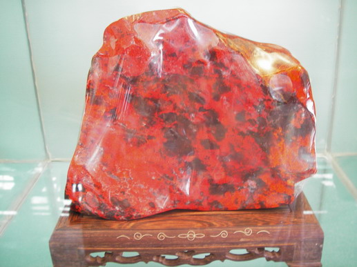 巴林右旗鸡血石王 巴林右旗鸡血石王