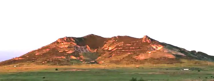 巴林石产地特尼格尔图山 巴林石产地特尼格尔图山