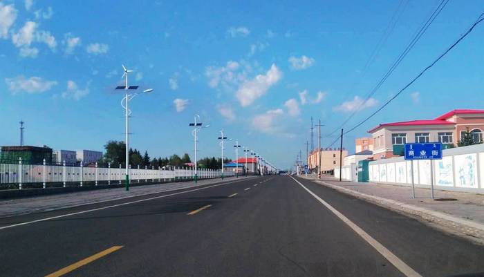 达来诺日镇街景