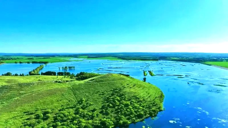 乌兰勿苏水库风光