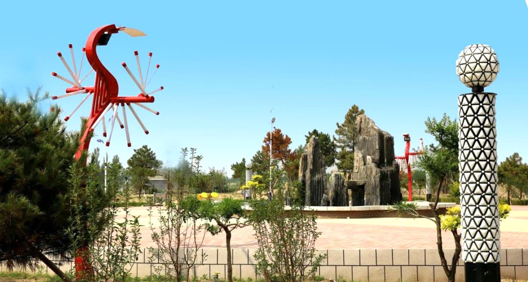 白斯郎营子村文化广场