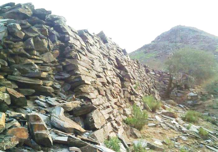 查尔泰山秦长城