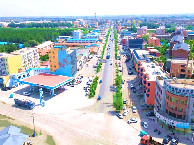 金宝屯镇全景 金宝屯镇全景