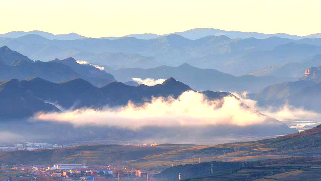大庙镇水墨山水