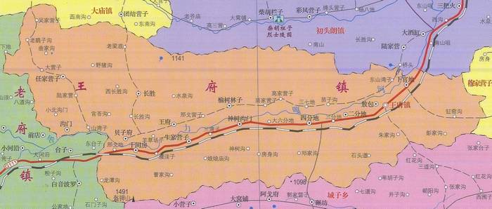 王府镇地图 王府镇地图