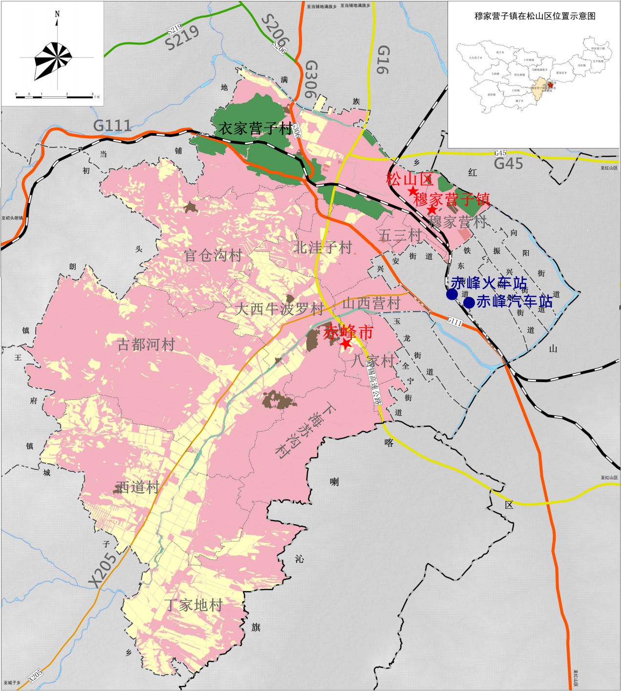 穆家营子镇地图