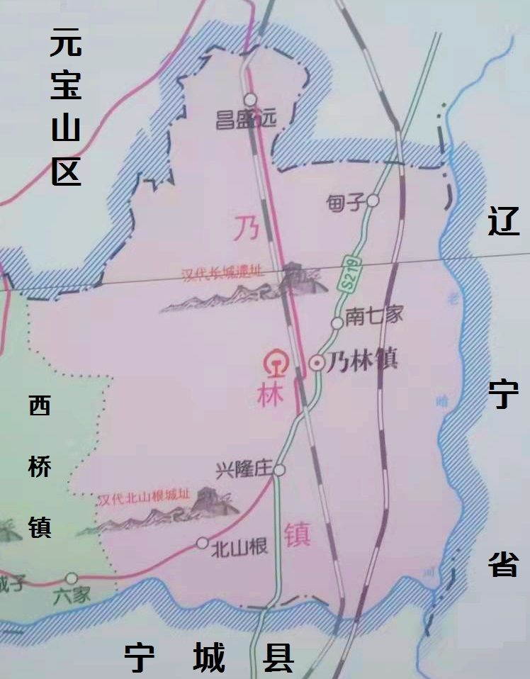 乃林镇地图