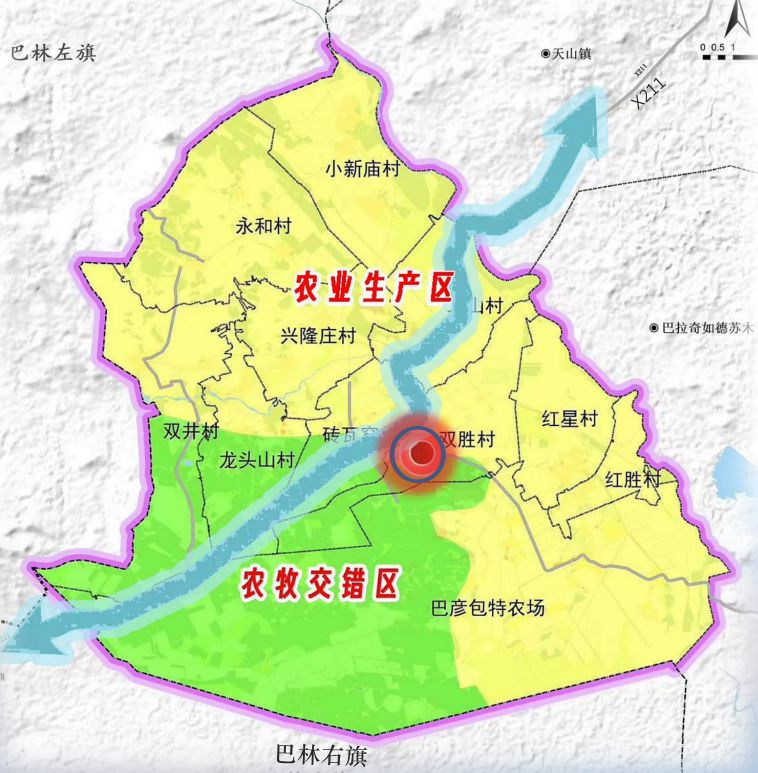 双胜镇地图 双胜镇地图