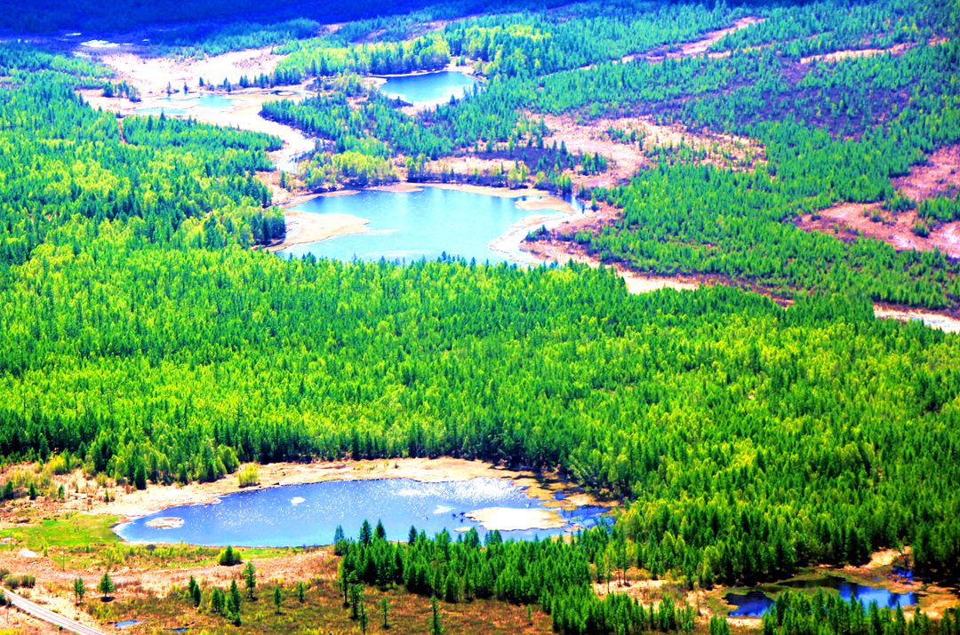 伊图里河源头卜奎泡子 伊图里河源头卜奎泡子