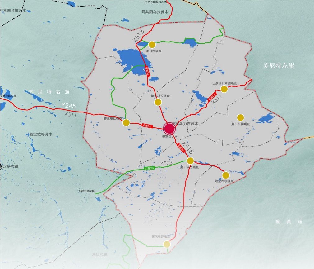 赛罕乌力吉苏木地图