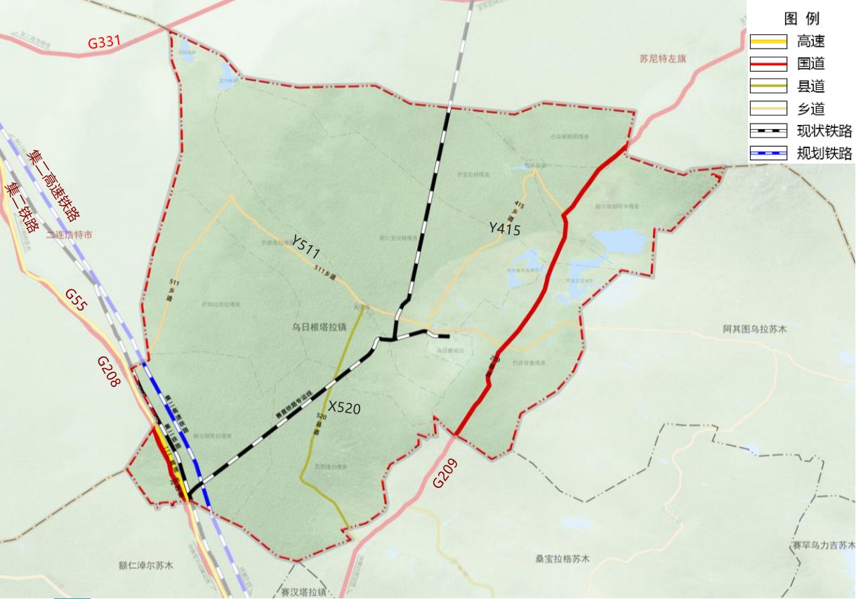 乌日根塔拉镇地图
