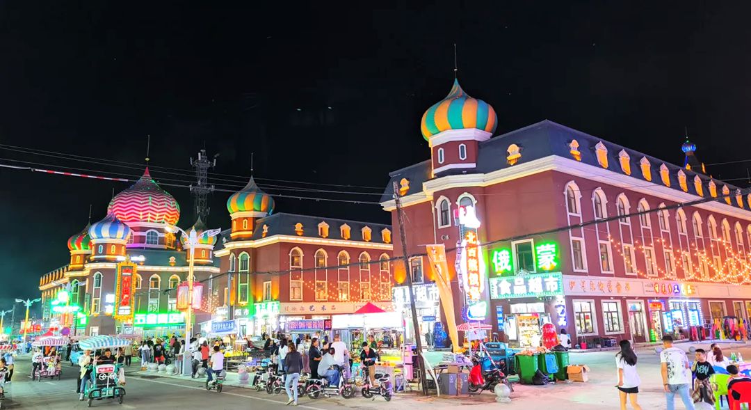 室韦镇夜景